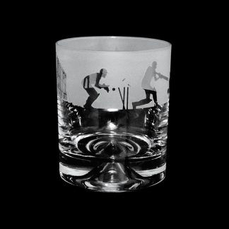 Cricket Scene - Whiskey Tumbler