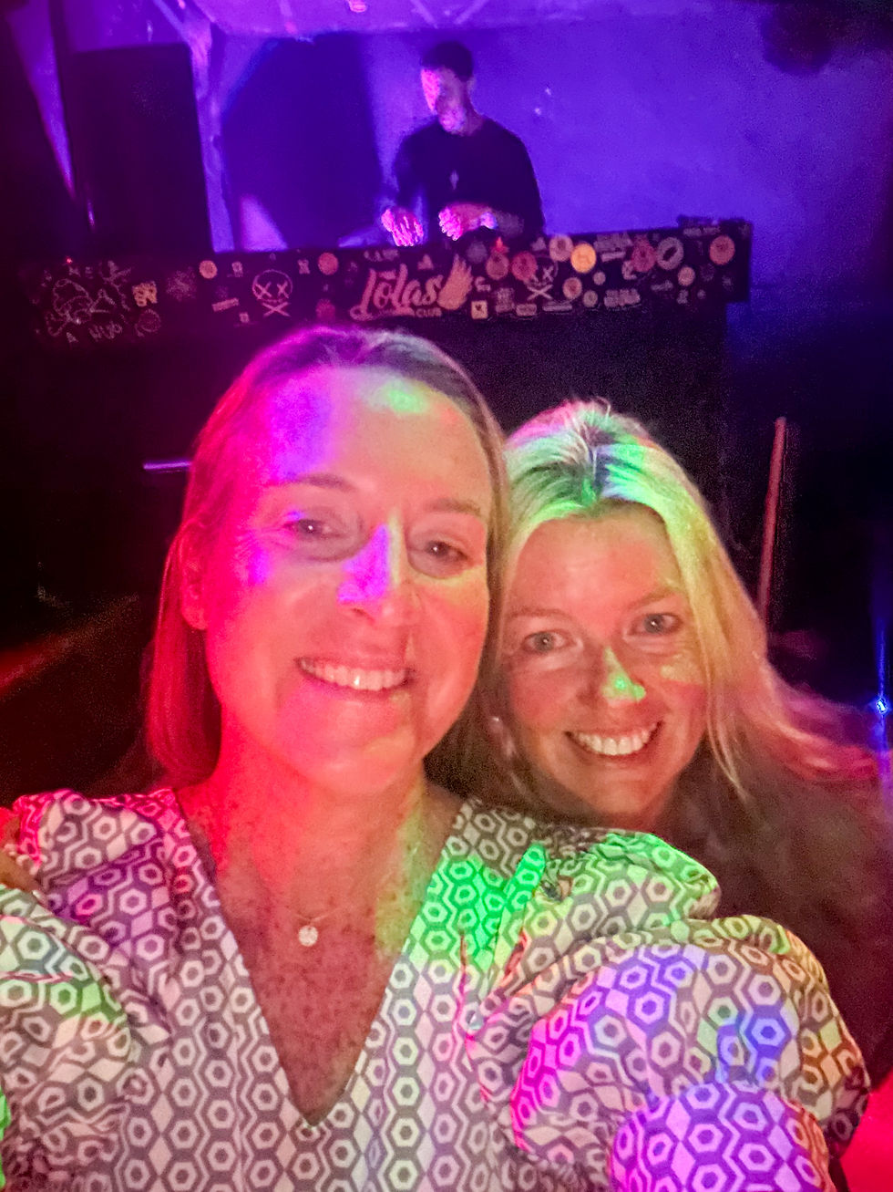 An empty Lolas Disco Ibiza