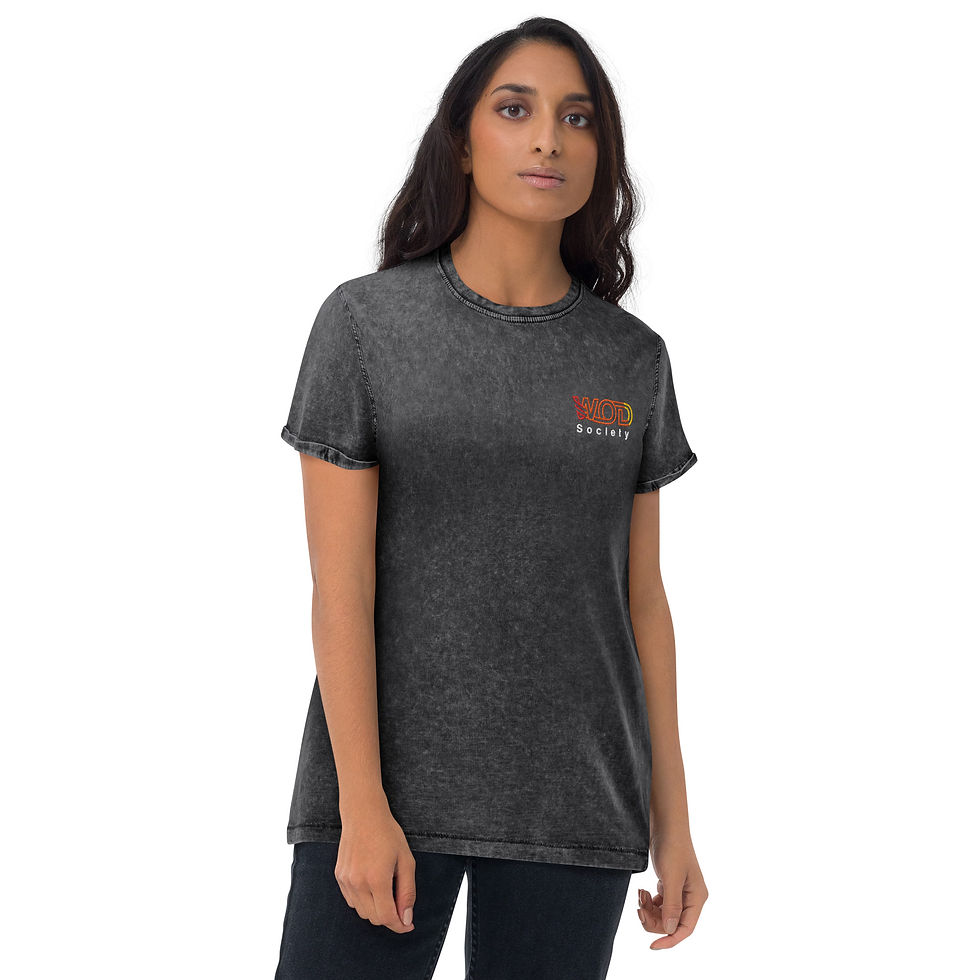 Thumbnail: WOD Society Denim T-Shirt