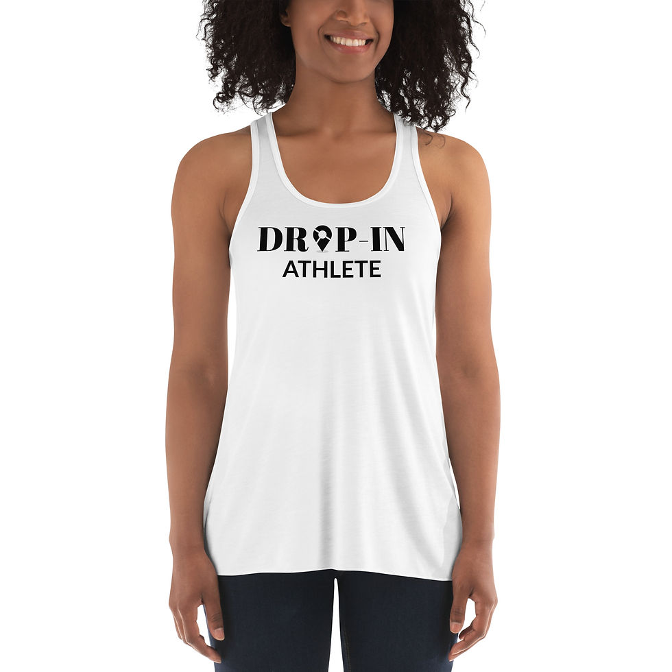 Thumbnail: WOD Society Drop In Women's Flowy Racerback Tank