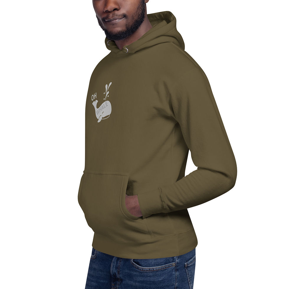 Thumbnail: WOD Society OH WHALE Unisex Hoodie