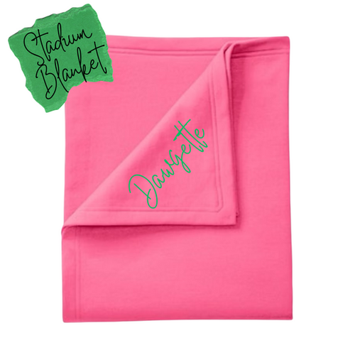 Dawgette- Pink Blanket | Southern Impressions