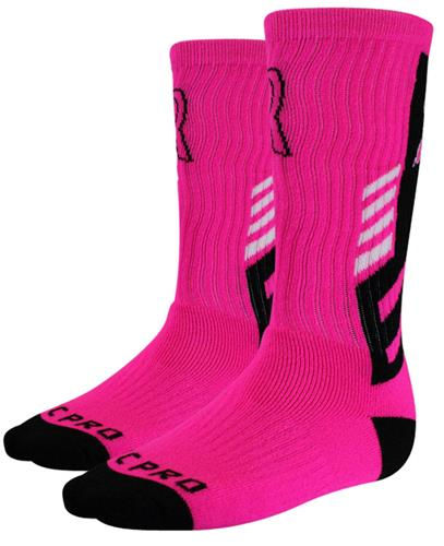 Over the Calf Breast Cancer Socks