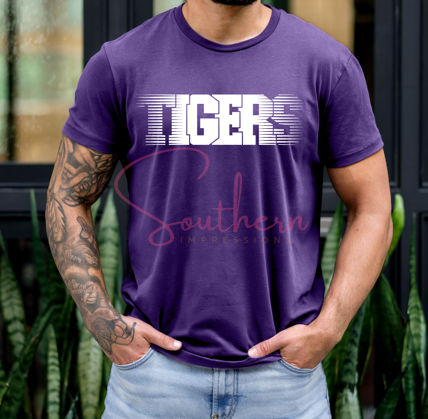 Tigers Stripes- Men's