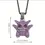 Miniatura: Collar con colgante pokemon gengar - Cadena con piedras brillantes de coleccion