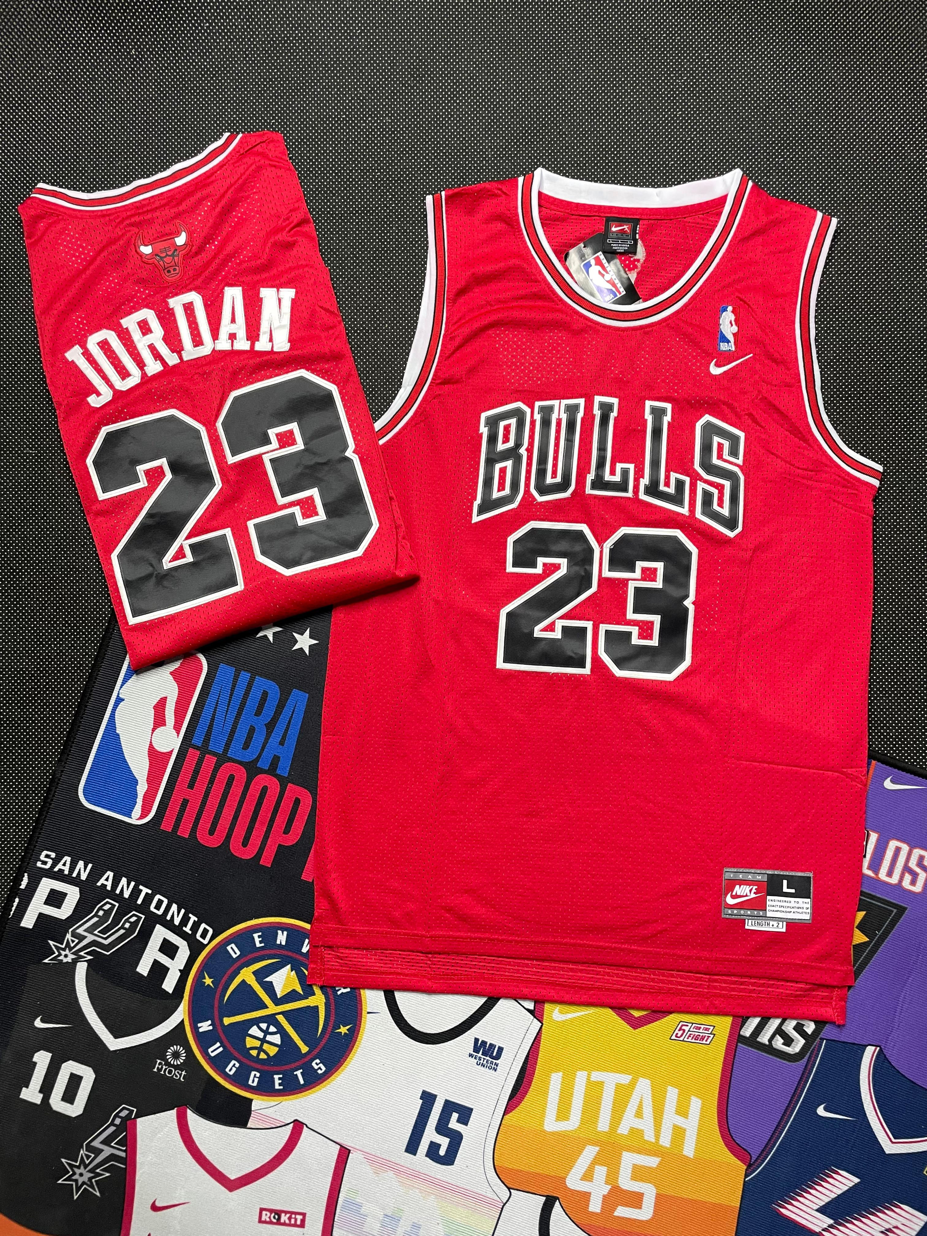 Jersey Jordan Basketball Red Bulls