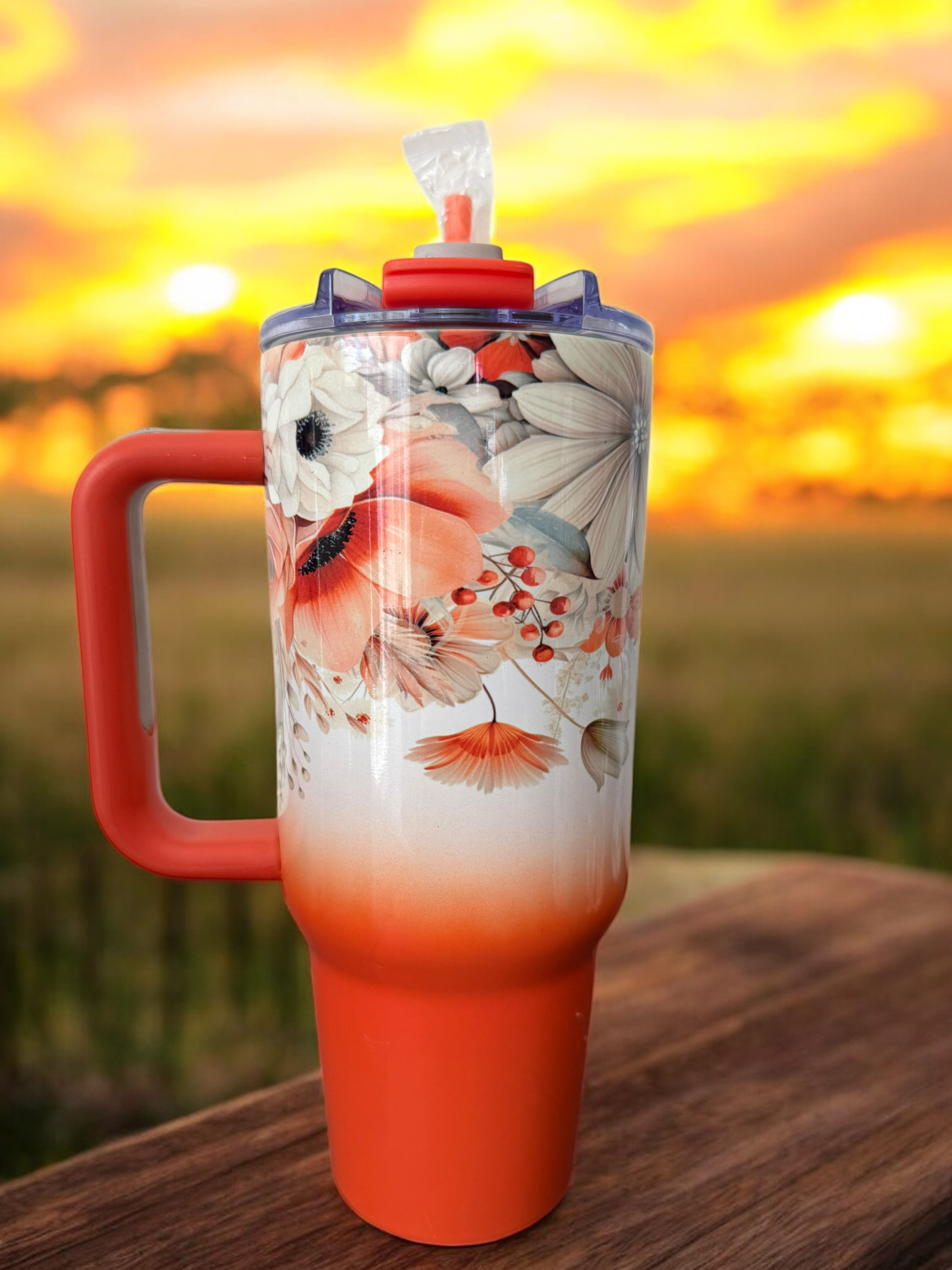 Two tone shimmer Flowers