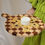 Thumbnail: Round Charcuterie Board with Handle. Personalized Cheese Serving Tray.