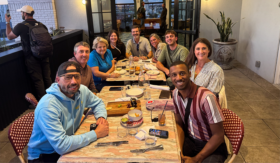 Xtreme Coating Solutions leadership team dinner