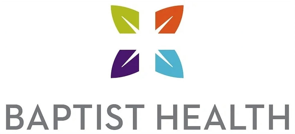 Baptist Health logo displayed as client partner