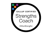 Gallup Certified Strengths Coach badge for CliftonStrengths coaching.