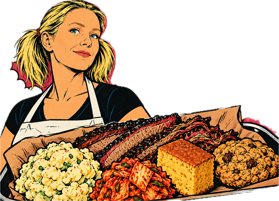 Trixie's Smoking Authentic BBQ @ Mam's Jam Night