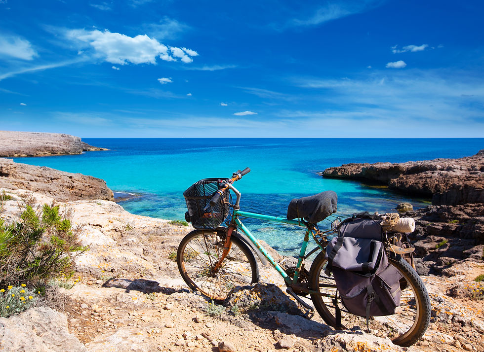 Walking or cycling around the Cami de Cavalls - Cala des Talaier