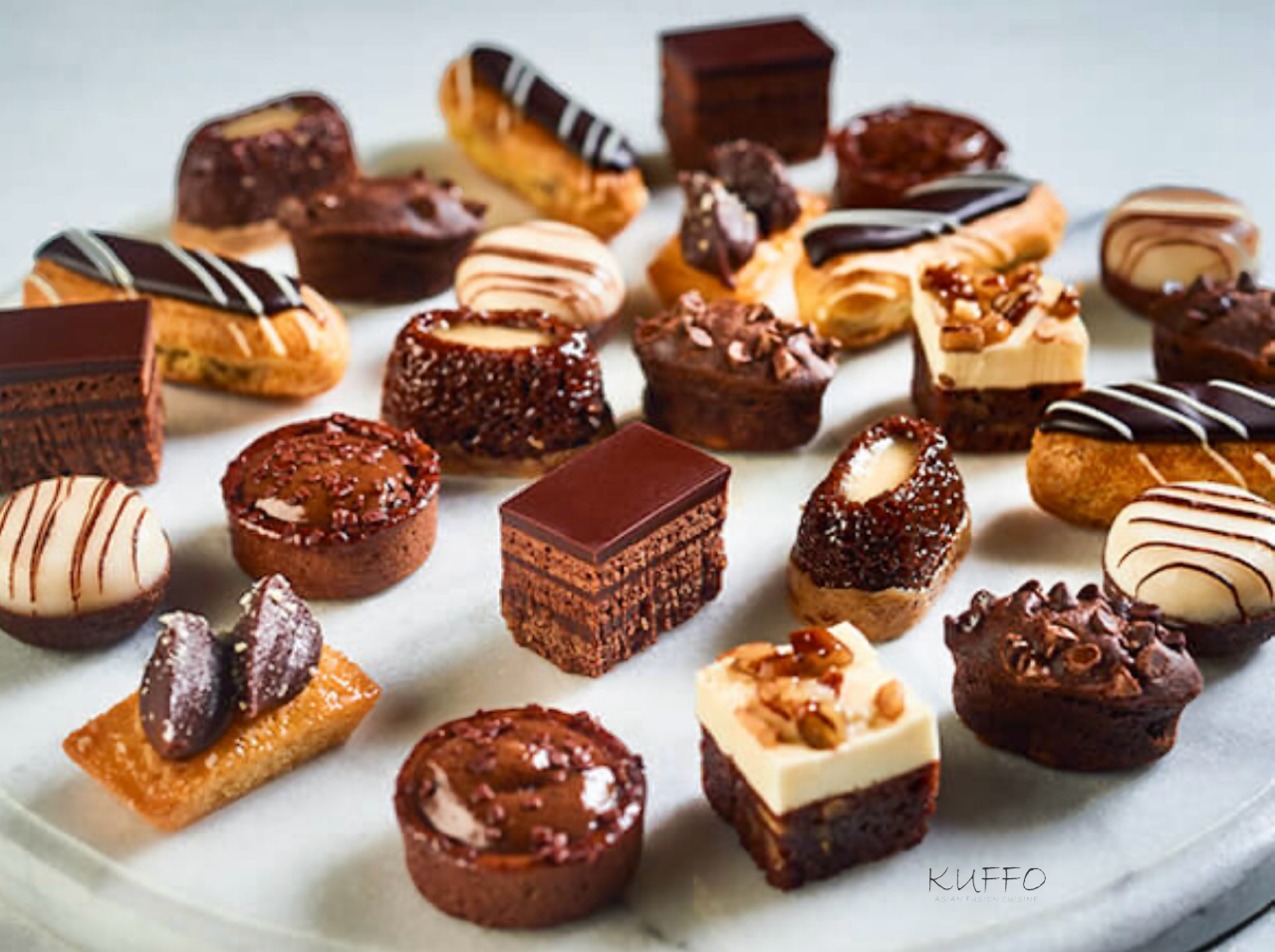 Arranged Food and Objects