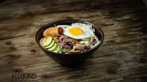Domburi C/ Garlic Sauce