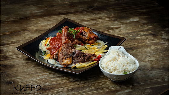 LEMONGRASS DUCK WITH SWEET & SOUR SAUCE