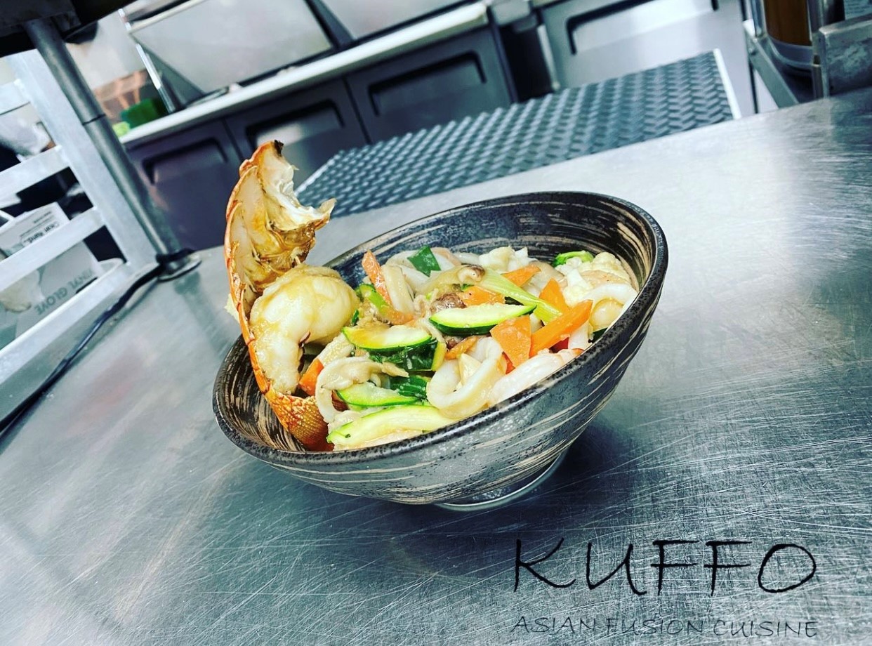 Arranged Food and Objects