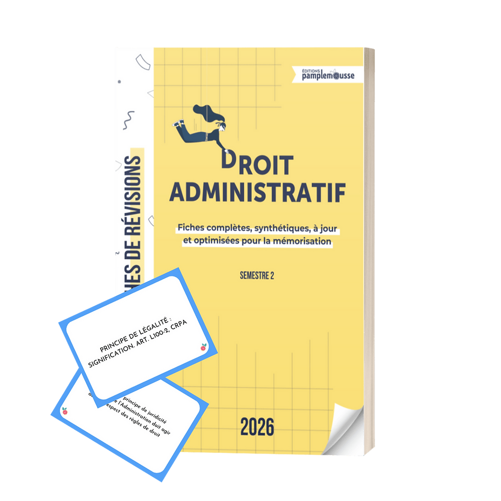 fiches droit administratif