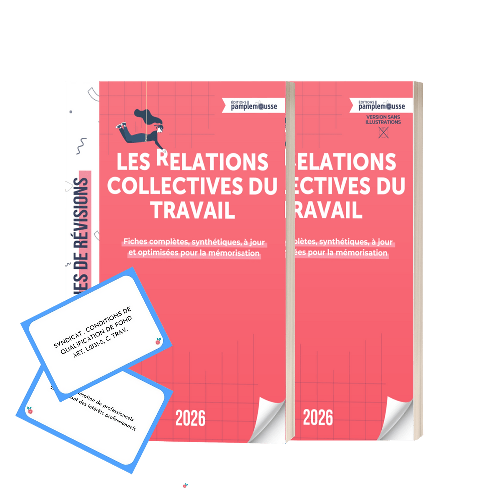 fiches illustrees relations collective du travail
