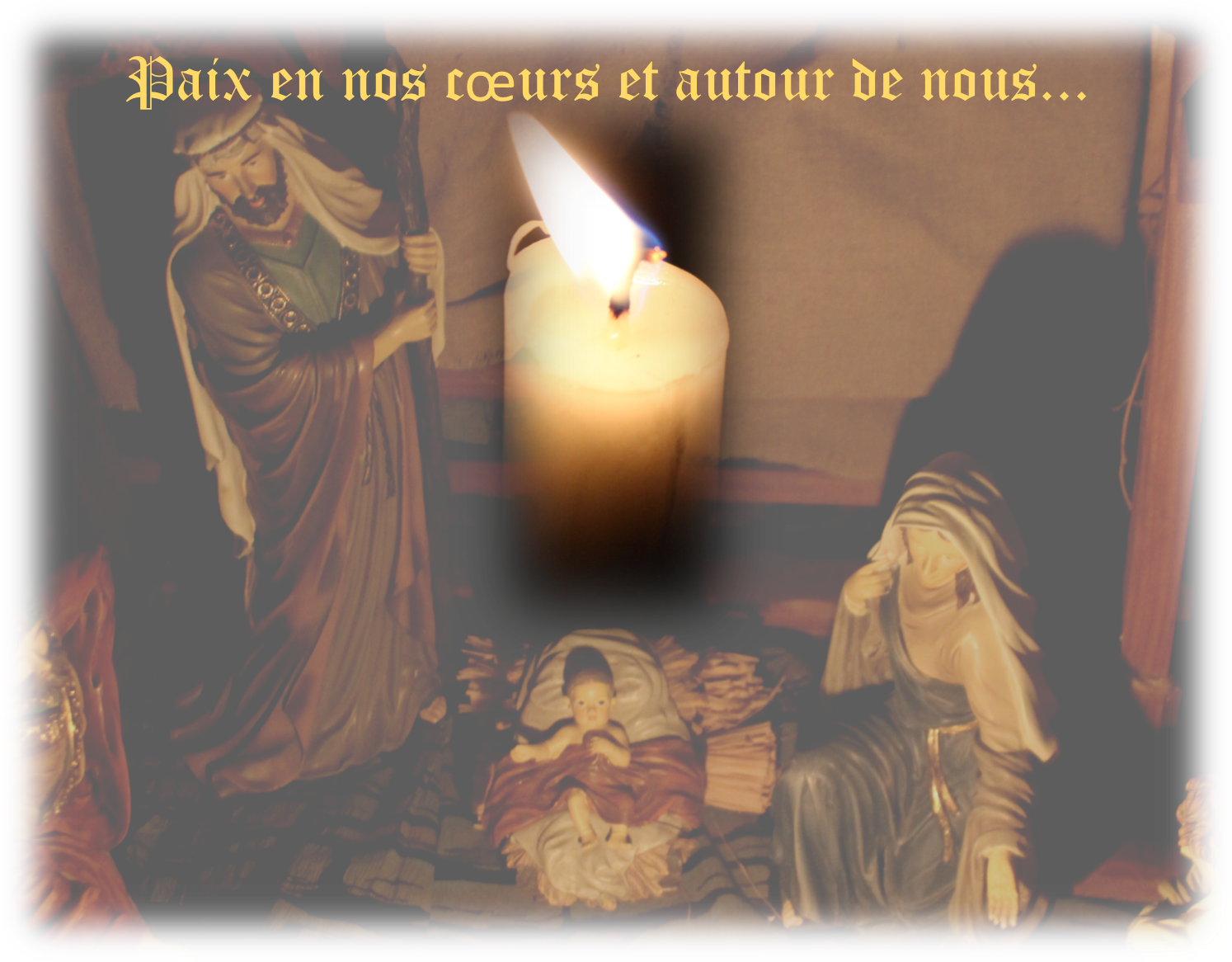 Paix en nos coeurs...