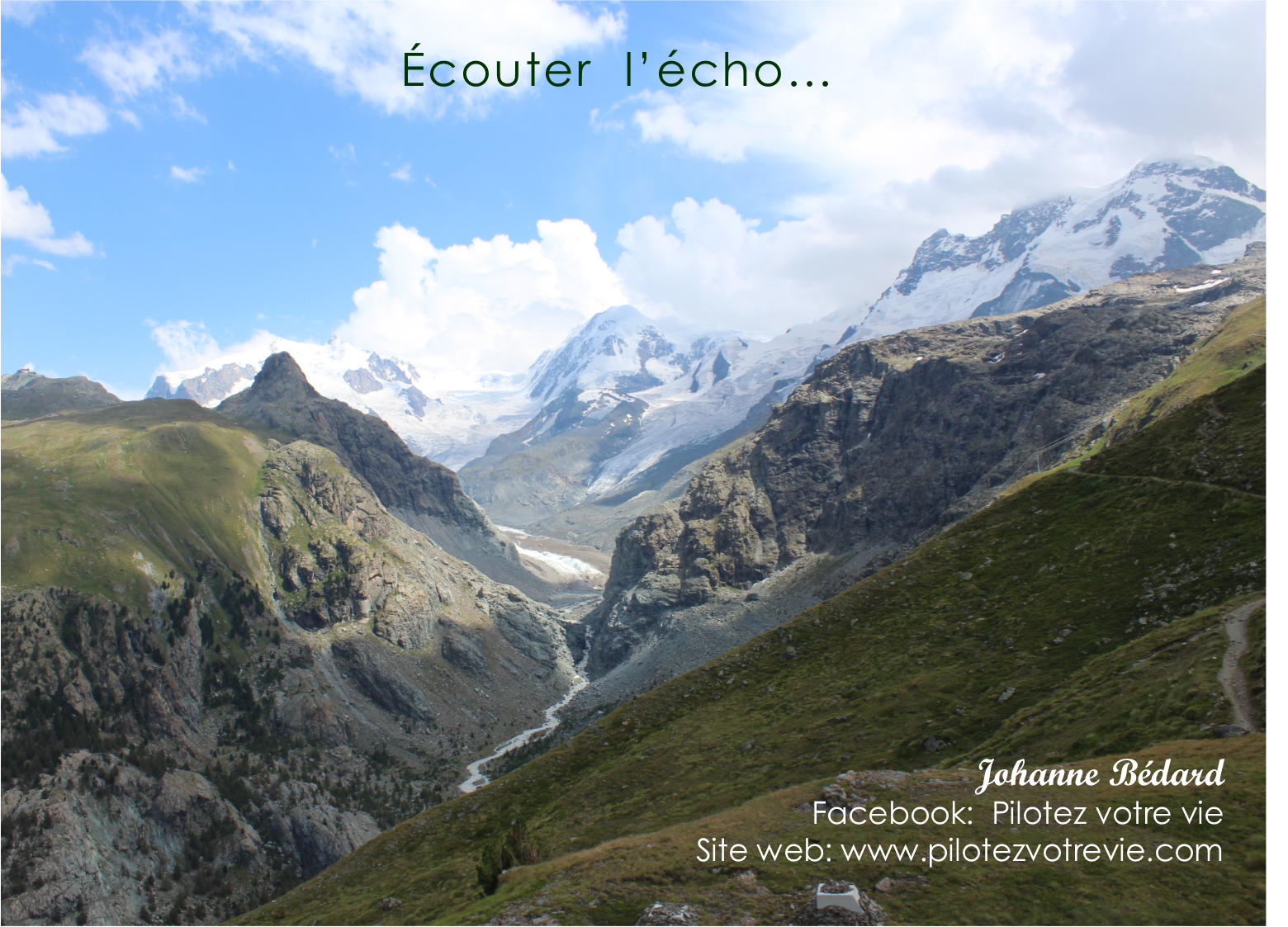 Écouter l'écho...