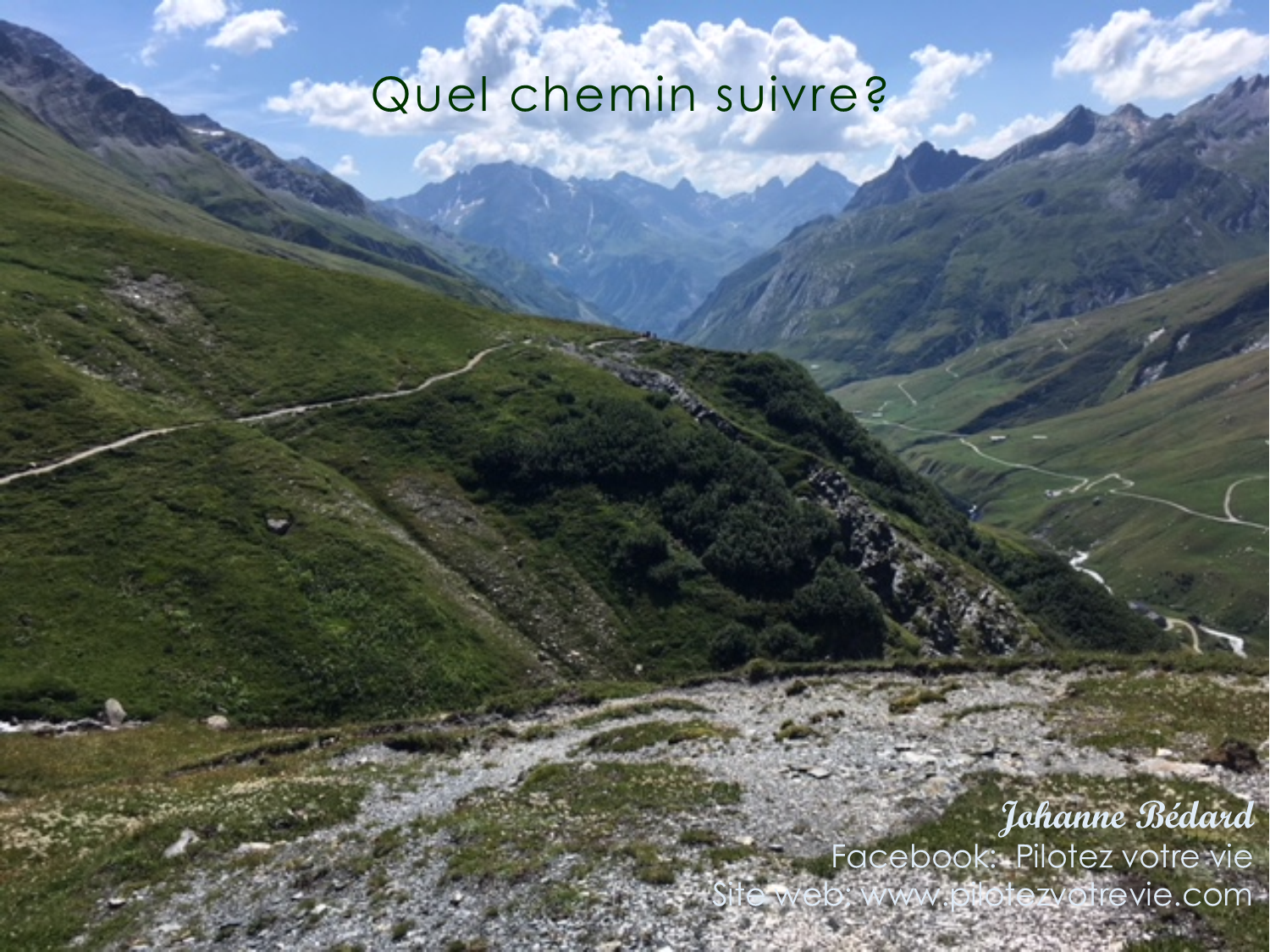 Quel chemin suivre?