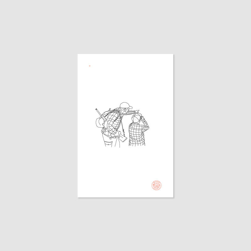 Miniature : lot de 8 cartes postales CHASSE