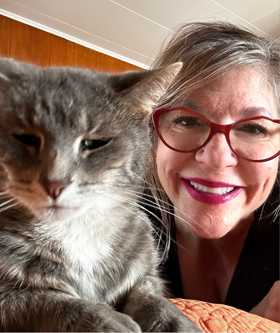 Terri Kern and her assistant Josie