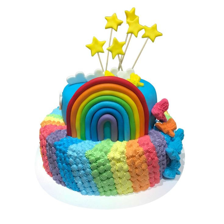 (143) Rainbow Cake