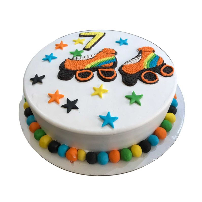 (27) Skating Cake