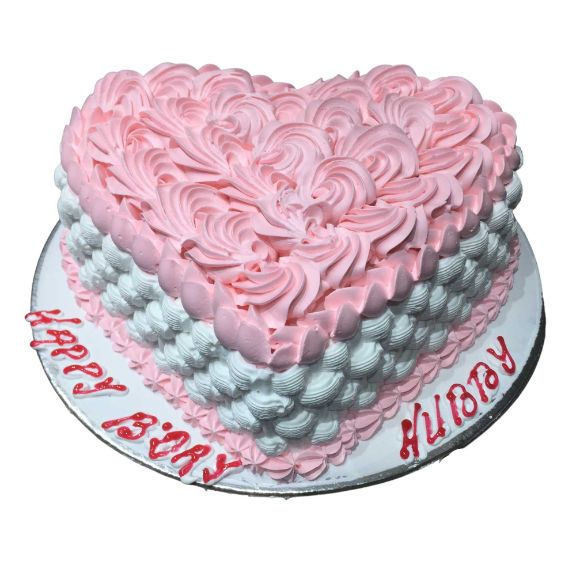 (100) Heart Cake