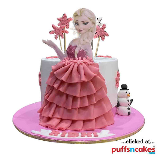 elsa in a pink dress Elsa Maxi Dress - Musk
