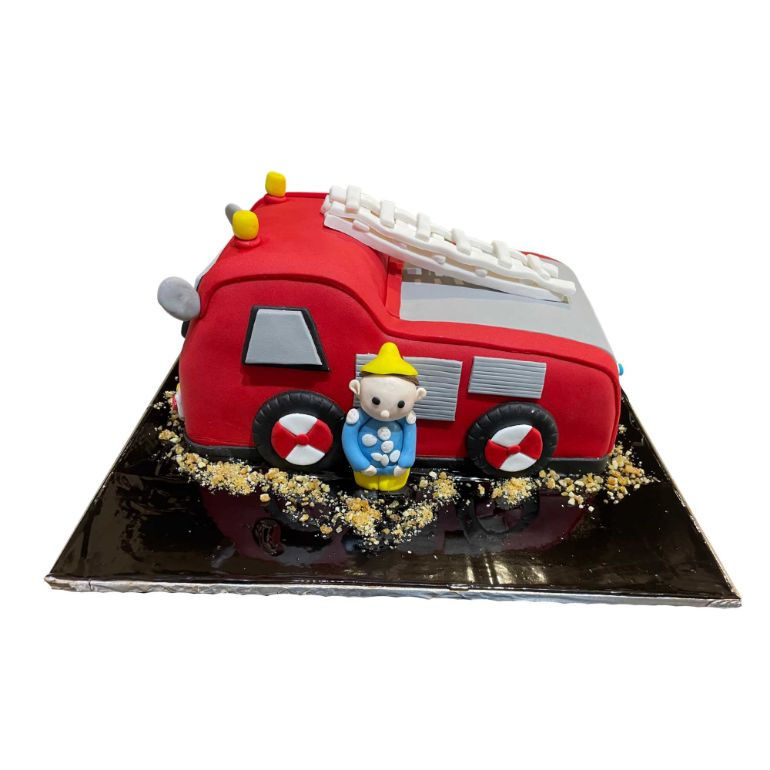 (285) Fire Fighter Cake