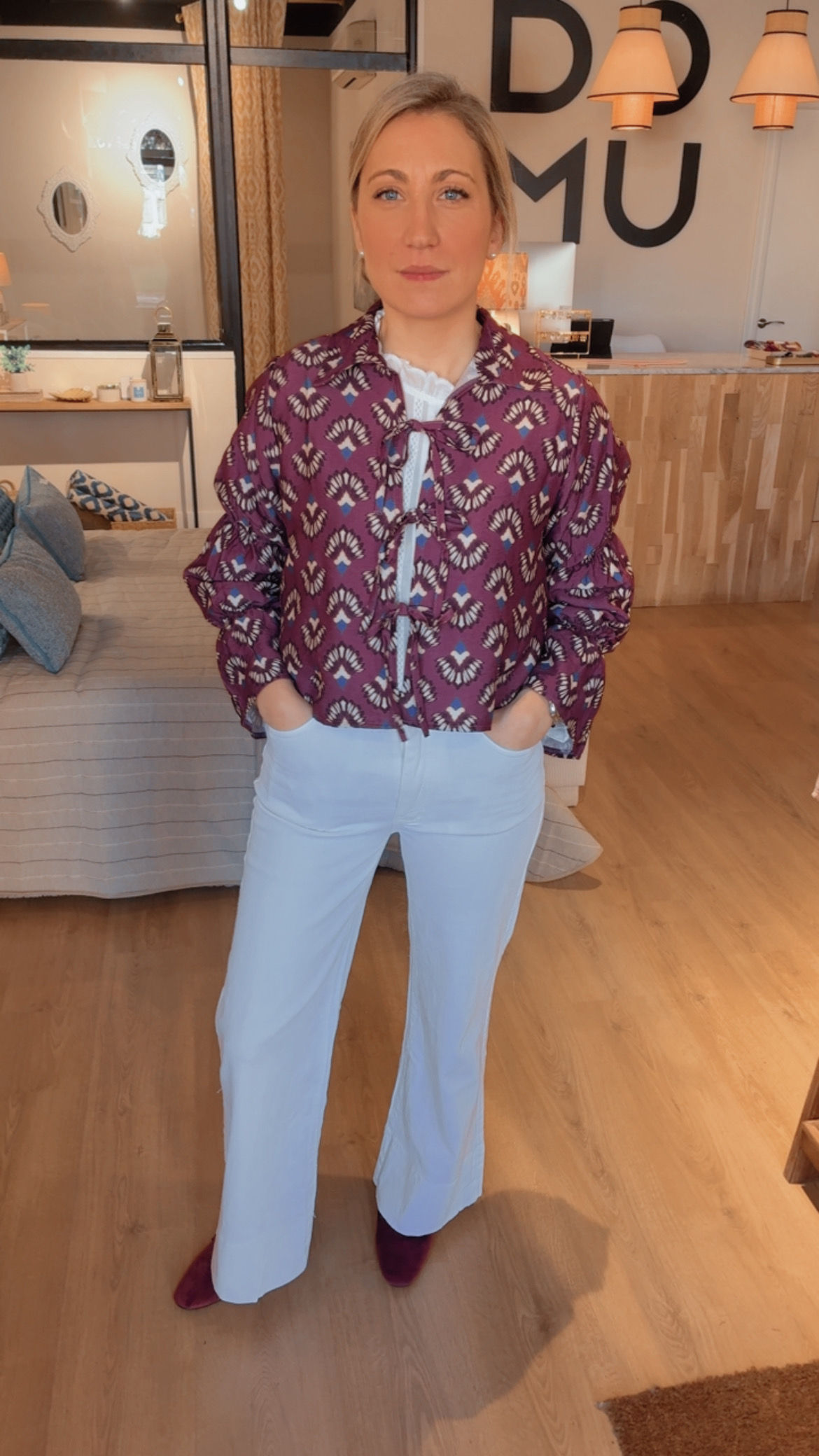 BLUSA LAZO BUGANVILLA