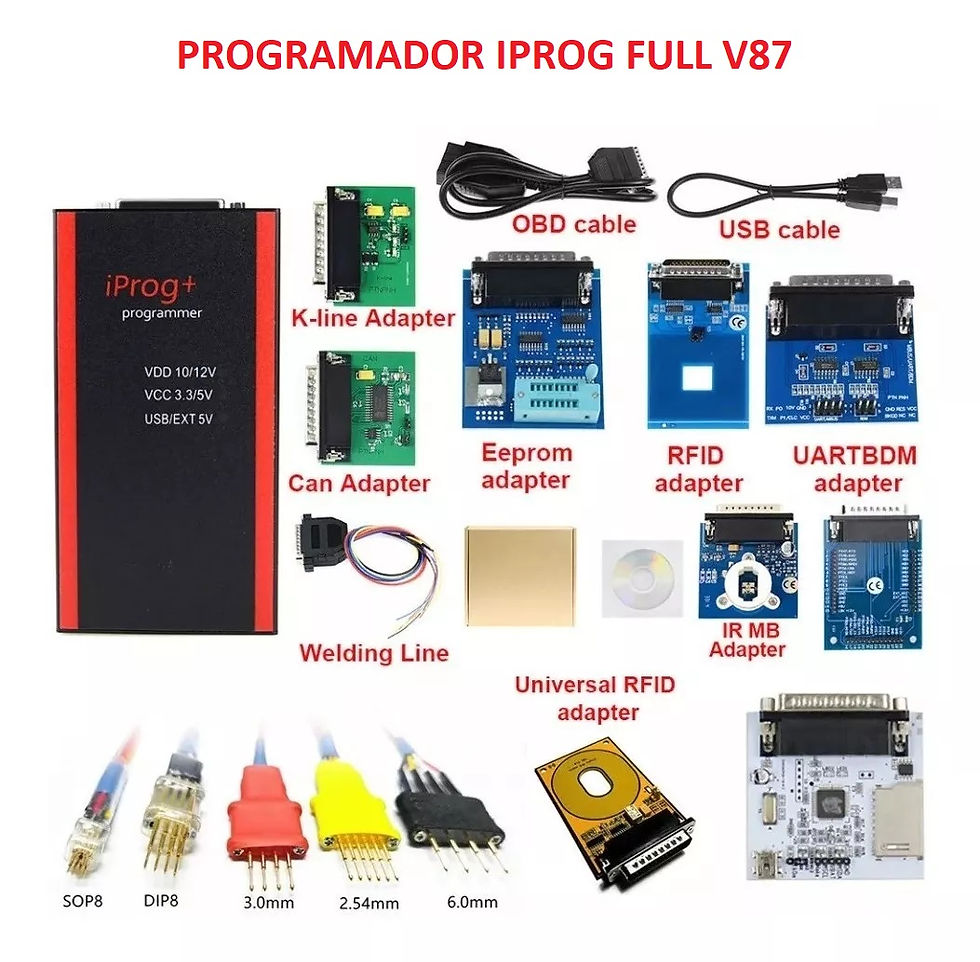 Programador Iprog FULL SET V87