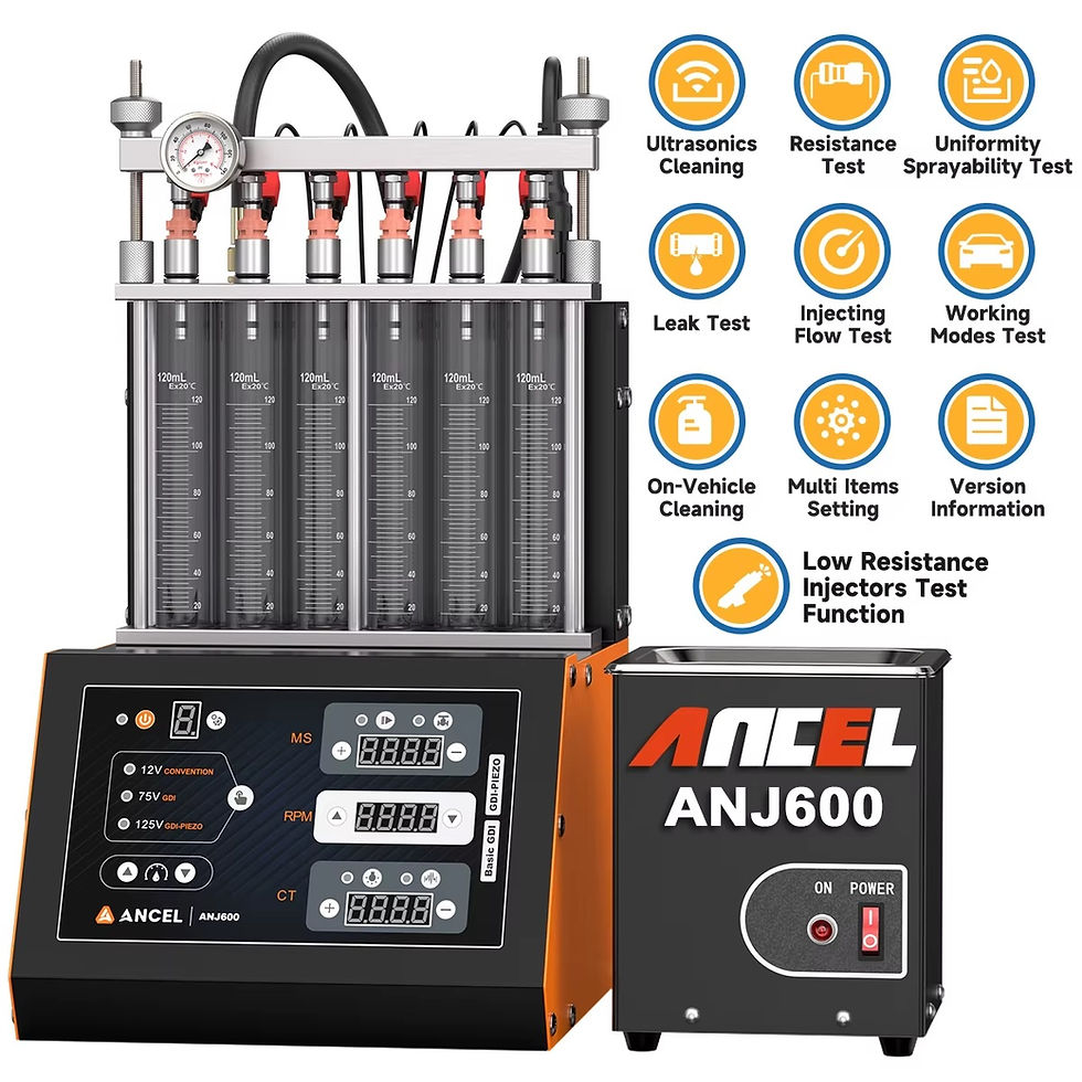 Miniatura: MAQUINA DE LIMPIEZA DE INYECTOR ANCEL ANJ600 GDI