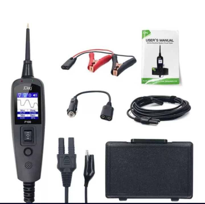 Miniatura: Power Probe JDIAG P100 con osciloscopio