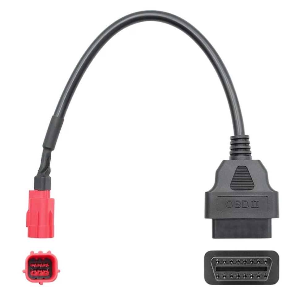 Cable adaptador OBD1 YAMAHA HONDA 6 pin