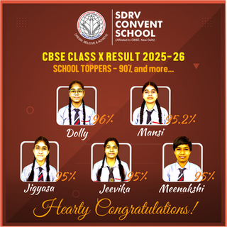 SDRV Convent School Achieves Another Milestone – Girls Lead the Way