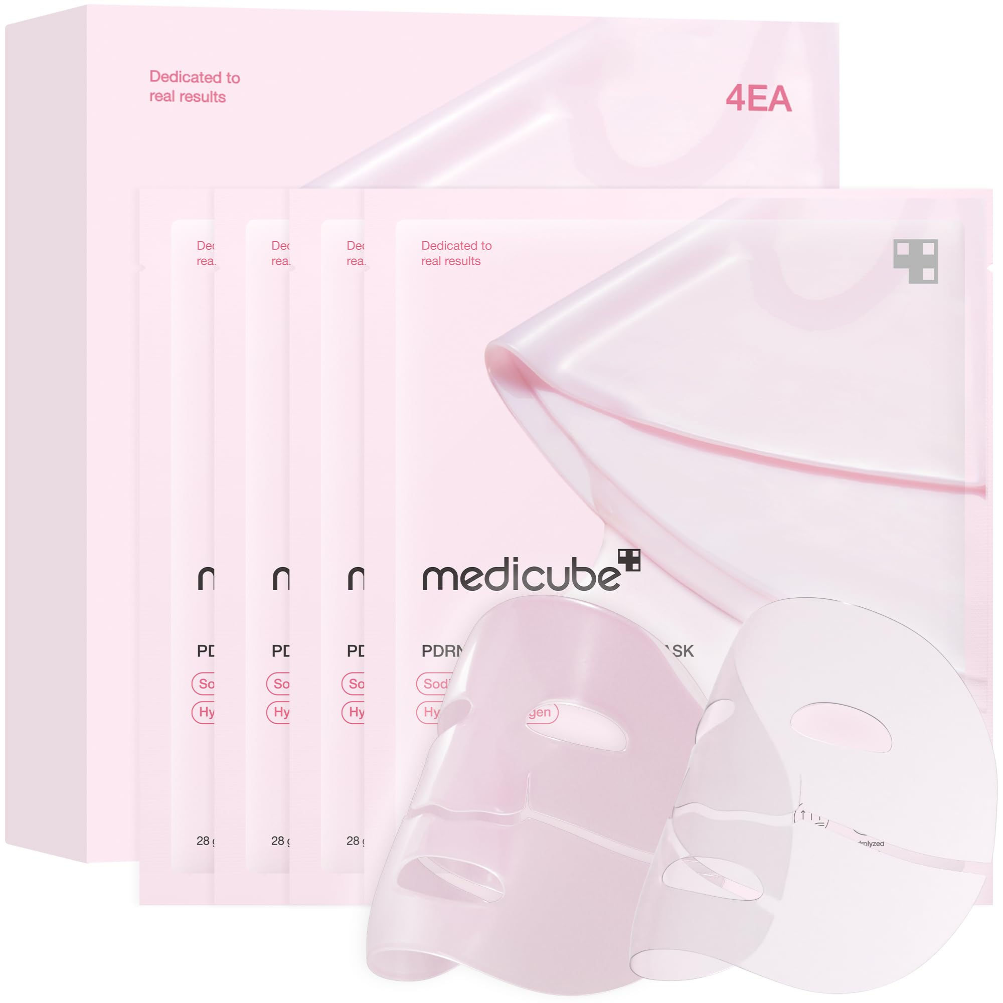 Medicube Salmon DNA PDRN Pink Collagen Jelly Gel Mask – Overnight Hydrating & Fi