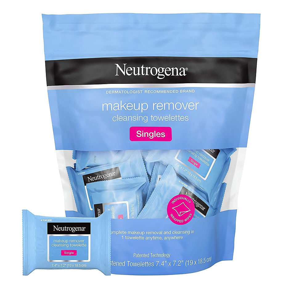 Miniatura: Neutrogena Makeup Remover Cleansing Towelette Singles – Daily Face Wipes for Mak