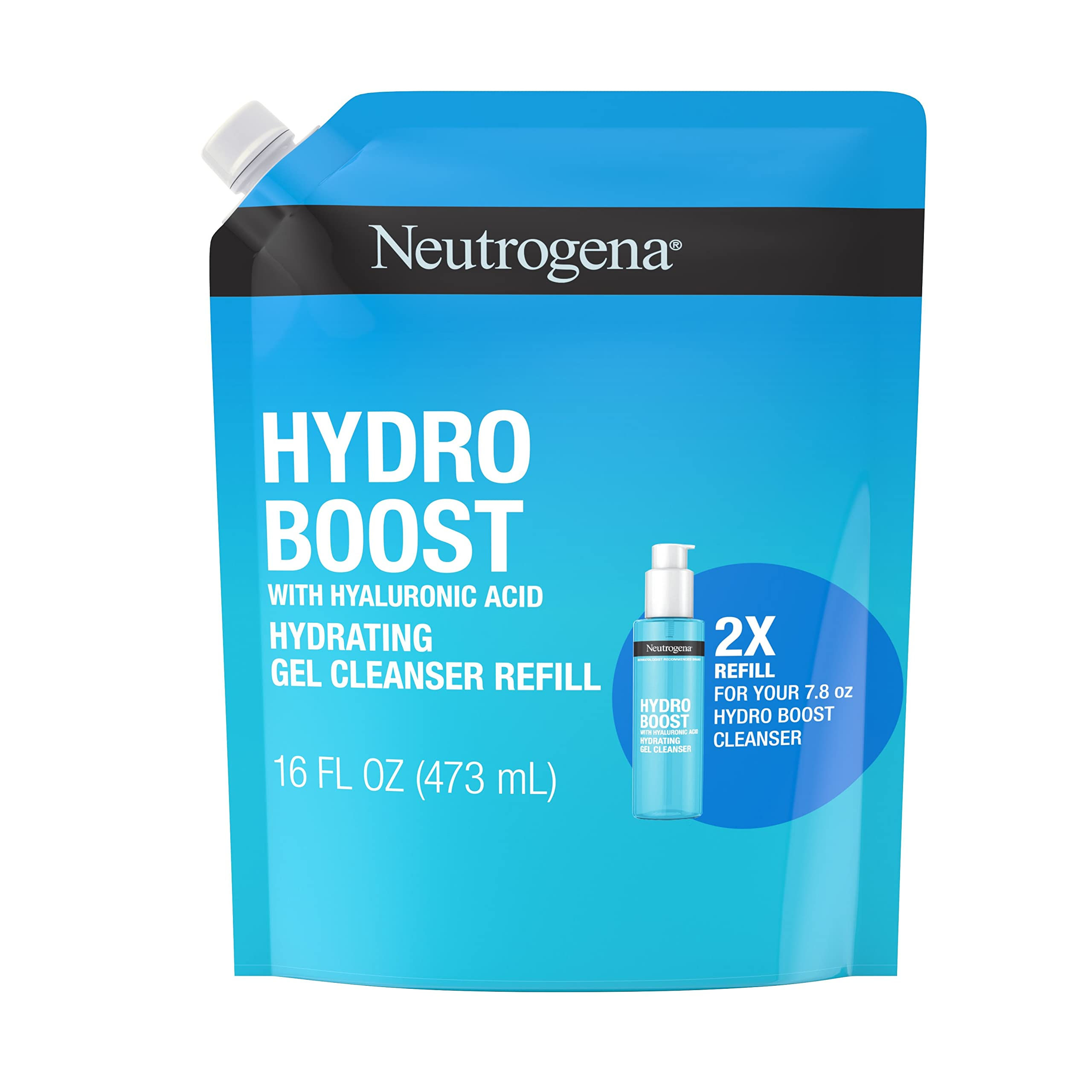 Neutrogena Hydro Boost Lightweight Hydrating Facial Cleansing Gel – Gentle Hydra