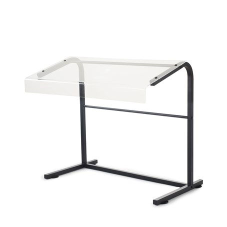 En Scene Matt Black Metal. Acrylic Mobile Sneeze Guard