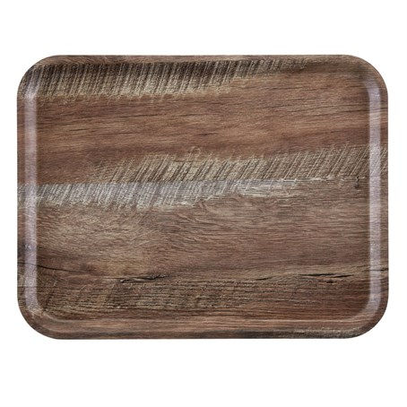 Cambro Dark Oak Capri Tray 280x360mm