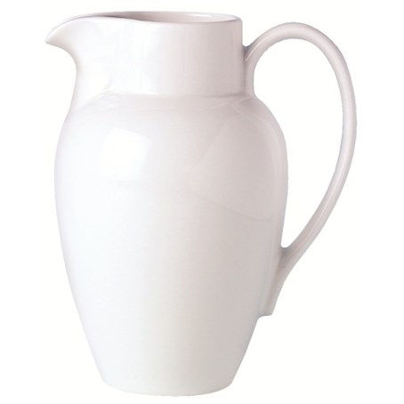Simplicity White Decanter 1.1 Litre 2 Pints