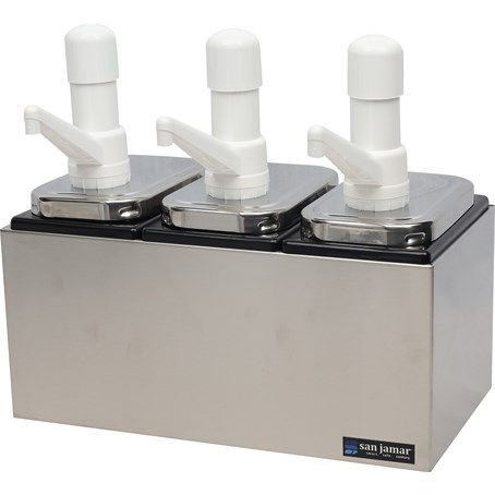 San Jamar 3-Pump Multi-Pump Centre