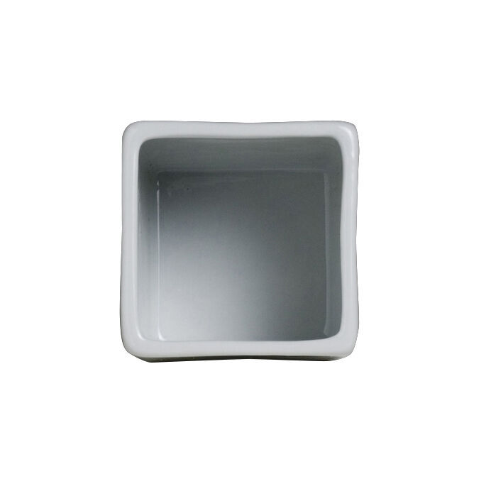 Cafe Porcelain Square Deep Ramekin 5.4cm 6cl (2 1/8" 2oz)