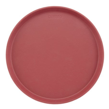 Cambro Burgundy Wine Camtread? Round Tray ?355mm