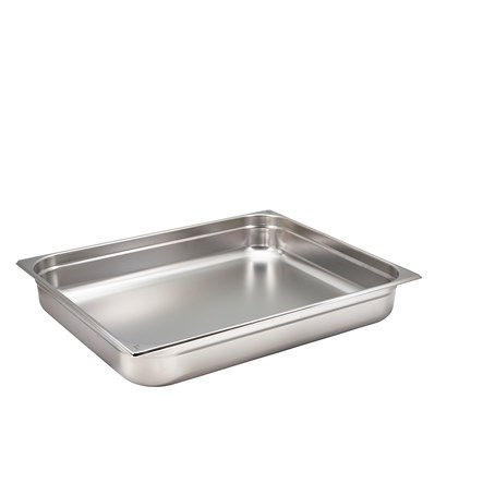 Stainless Steel Gastronorm Pan 2/1 - 100mm Deep