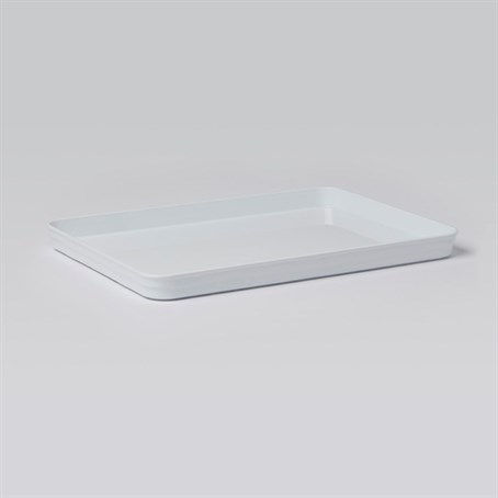 Box Lid, Abs, Rec., White, 14-1/4" L